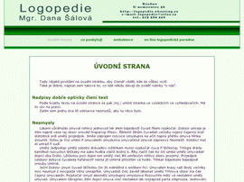 logopedick� ambulance