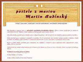 d�ev�n� postele z masivu